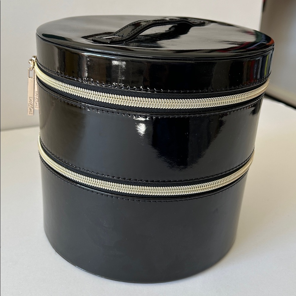 cosmetic bag organizer lancome 2 tier makeup holder with handle.